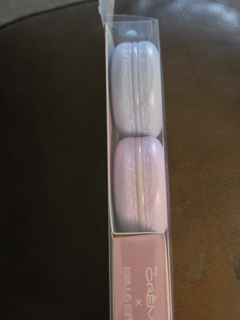 x Hello Kitty Moisturizing Macaron Lip Balm Duo - Pastel Pink & Lavender
